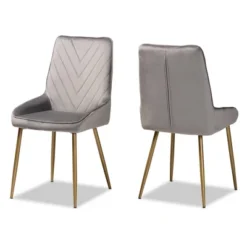 2pc Priscilla Velvet Fabric Upholstered Metal Dining Chair Set - Baxton Studio 19 2pc Priscilla Velvet Fabric Upholstered Metal Dining Chair Set - Baxton Studio -Baxton Studio GUEST 7f0ecb20 5ef5 43cd a19d d718e911ea07