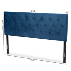 Felix Velvet Fabric Upholstered Headboard - Baxton Studio 9 Felix Velvet Fabric Upholstered Headboard - Baxton Studio -Baxton Studio GUEST 7f5c9f4f c29f 439d 9287 97dce2cbc135