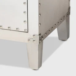 Carrel Metal 5 Drawer Accent Chest Silver - Baxton Studio 12 Carrel Metal 5 Drawer Accent Chest Silver - Baxton Studio -Baxton Studio GUEST 808c52d4 13b2 4854 af55 87081af6fa9c