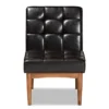 Sanford Wood Dining Chair - Baxton Studio