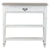 Dauphine Traditional French Accent Console Table 1 Drawer - Baxton Studio