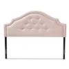 Cora Velvet Headboard -Baxton Studio