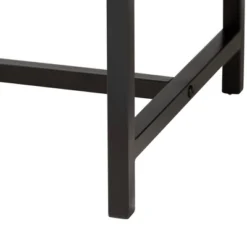 Jacinth Two-Tone Wood And Metal 2 Drawer Console Table Black/Natural Brown - Baxton Studio 13 Jacinth Two-Tone Wood And Metal 2 Drawer Console Table Black/Natural Brown - Baxton Studio -Baxton Studio GUEST 816fe47a 1309 45ca 8463 432c926d6212