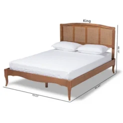 Marieke Wood Platform Bed Ash Walnut - Baxton Studio 18 Marieke Wood Platform Bed Ash Walnut - Baxton Studio -Baxton Studio GUEST 81a521db 24c4 43ad 8f20 2d3ba46a4a5a
