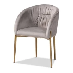 Ballard Velvet Fabric Upholstered Metal Dining Chair - Baxton Studio 21 Ballard Velvet Fabric Upholstered Metal Dining Chair - Baxton Studio -Baxton Studio GUEST 8245f018 fd6b 4c38 8988 58eeb32ad72b