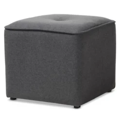 Corinne Modern And Contemporary Fabric Upholstered Ottoman - Baxton Studio 12 Corinne Modern And Contemporary Fabric Upholstered Ottoman - Baxton Studio -Baxton Studio GUEST 82ca9da8 b4c2 48ca aea3 3a2371a062c7