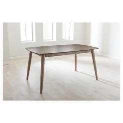 Edna Mid-Century Modern French Oak Light Brown Finishing Wood Dining Table - Baxton Studio 9 Edna Mid-Century Modern French Oak Light Brown Finishing Wood Dining Table - Baxton Studio -Baxton Studio GUEST 866e1a06 584e 4433 bfb6 23048d64971f