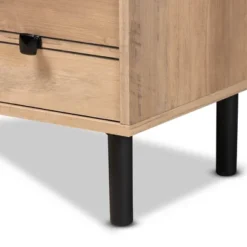 Patterson 3 Drawer Kitchen Storage Cabinet Oak/Brown - Baxton Studio 12 Patterson 3 Drawer Kitchen Storage Cabinet Oak/Brown - Baxton Studio -Baxton Studio GUEST 8765366d 3d68 494b bec7 e9bb30f3486f