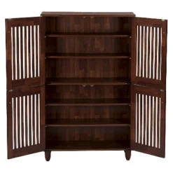 Fernanda Modern And Contemporary 4-Door Wooden Entryway Shoes Storage Tall Cabinet - Oak Brown - Baxton Studio 8 Fernanda Modern And Contemporary 4-Door Wooden Entryway Shoes Storage Tall Cabinet - Oak Brown - Baxton Studio -Baxton Studio GUEST 88edf530 2f67 453d b5cd 1b343c39d0b7