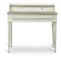Anjou Traditional French Accent Writing Desk White/Light Brown - Baxton Studio 7 Anjou Traditional French Accent Writing Desk White/Light Brown - Baxton Studio -Baxton Studio GUEST 89a356c8 b5b1 4433 9948 37b0ab0766f3