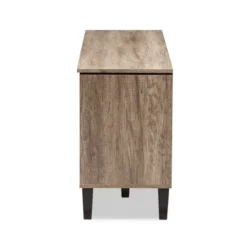 Beacon Modern And Contemporary Wood TV Stand For TVs Up To 55" Light Brown - Baxton Studio 8 Beacon Modern And Contemporary Wood TV Stand For TVs Up To 55" Light Brown - Baxton Studio -Baxton Studio GUEST 8c75f48a bec8 4b6c 8abc 6b43dd743b9c