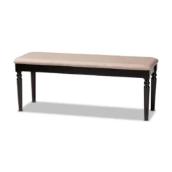 Giovanni Fabric Upholstered And Wood Dining Bench - Baxton Studio 13 Giovanni Fabric Upholstered And Wood Dining Bench - Baxton Studio -Baxton Studio GUEST 8d14bbfa 63eb 4fc5 9998 82a869dc0ad4
