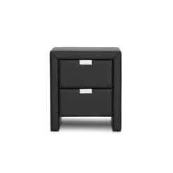 Frey Upholstered Modern Nightstand - Baxton Studio 11 Frey Upholstered Modern Nightstand - Baxton Studio -Baxton Studio GUEST 90a0cc37 c5f9 4323 a9ac 1cd6b1a217ef