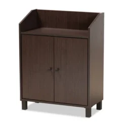 Rossin Wood 2 Door Entryway Shoe Cabinet - Baxton Studio 18 Rossin Wood 2 Door Entryway Shoe Cabinet - Baxton Studio -Baxton Studio GUEST 91d42afe c3b3 4375 b20d a8b5efb604cc