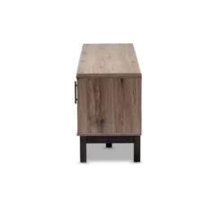 2 Door Arend Two-Tone Wood TV Stand For TVs Up To 55" Brown - Baxton Studio 11 2 Door Arend Two-Tone Wood TV Stand For TVs Up To 55" Brown - Baxton Studio -Baxton Studio GUEST 9213f917 94e0 4e48 919b 684edc1baaef