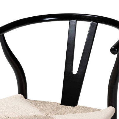 2pc Paxton Wood Dining Chair Set - Baxton Studio 4 2pc Paxton Wood Dining Chair Set - Baxton Studio - Image 4