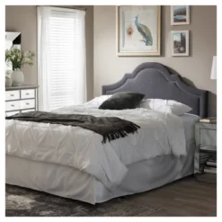 Rita Modern And Contemporary Fabric Upholstered Headboard - Baxton Studio 5 Rita Modern And Contemporary Fabric Upholstered Headboard - Baxton Studio -Baxton Studio GUEST 92230237 6345 4736 95eb 3fed799e4d17