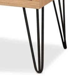 Denali Wood And Metal Storage Cabinet Brown/Black - Baxton Studio 11 Denali Wood And Metal Storage Cabinet Brown/Black - Baxton Studio -Baxton Studio GUEST 93638f6d 3c1a 4407 a5b2 293fcb2d7841