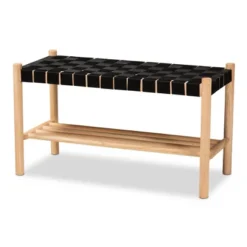 Cadmus Rustic Wood Bench Black/Oak Brown - Baxton Studio 11 Cadmus Rustic Wood Bench Black/Oak Brown - Baxton Studio -Baxton Studio GUEST 95c526b8 3c75 4c53 9668 93826792c55b