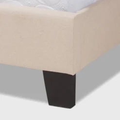 Ramon Linen Panel Bed With Nailhead Trim - Baxton Studio 9 Ramon Linen Panel Bed With Nailhead Trim - Baxton Studio -Baxton Studio GUEST 960c39c7 27fb 4ae5 b4a6 b3157ef9d895