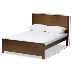 Catalina Modern Classic Mission Style Finished Wood Platform Bed - Baxton Studio 14 Catalina Modern Classic Mission Style Finished Wood Platform Bed - Baxton Studio -Baxton Studio GUEST 96421c65 9b00 463c a72f 6dab093f0c41