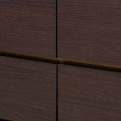 Walker Wood 6 Drawer Dresser With Faux Marble Top Dark Brown/Marble/Gold - Baxton Studio -Baxton Studio GUEST 9653a453 820f 4bdc 99ca cd619d73932d