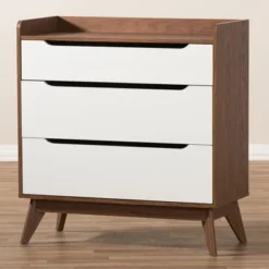Brighton Mid-Century Modern Wood 3 Drawer Storage Chest Brown - Baxton Studio 12 Brighton Mid-Century Modern Wood 3 Drawer Storage Chest Brown - Baxton Studio -Baxton Studio GUEST 967d446c d580 4186 baea 8240a7f66b7e