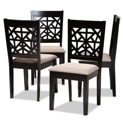Set Of 4 Jackson Dining Chair - Baxton Studio 7 Set Of 4 Jackson Dining Chair - Baxton Studio - Image 7