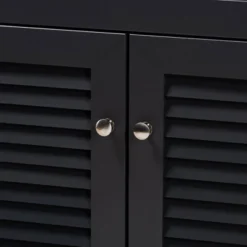 Shelf Wood Shoe Storage Cabinet With Drawer Coolidge Finished Dark Gray - Baxton Studio 12 Shelf Wood Shoe Storage Cabinet With Drawer Coolidge Finished Dark Gray - Baxton Studio -Baxton Studio GUEST 97fc8b8d 4c23 4fa9 a6f6 21bb6672722c