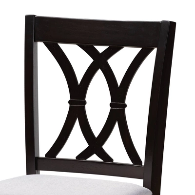 Reneau Espresso Wood Pub Set - Baxton Studio 4 Reneau Espresso Wood Pub Set - Baxton Studio - Image 4