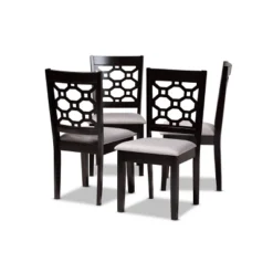 4pc Peter Fabric Upholstered And Wood Dining Chairs - Baxton Studio 11 4pc Peter Fabric Upholstered And Wood Dining Chairs - Baxton Studio -Baxton Studio GUEST 98c1700c 2bdd 4fb4 b19e 677878e4b3f4
