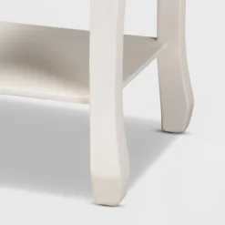 Gabrielle 2 Drawer Wood Nightstand White/Brass - Baxton Studio 11 Gabrielle 2 Drawer Wood Nightstand White/Brass - Baxton Studio -Baxton Studio GUEST 99871dca af5b 4fa3 a866 3771a895b9c1