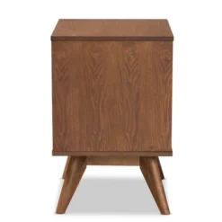Barrett Wood And Synthetic Rattan 2 Drawer Nightstand Walnut Brown - Baxton Studio 12 Barrett Wood And Synthetic Rattan 2 Drawer Nightstand Walnut Brown - Baxton Studio -Baxton Studio GUEST 99e69c15 3ccd 4a5f 8eff 1f3d81080290