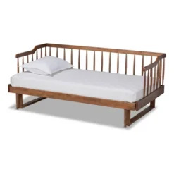 Twin To King Muriel Expandable Spindle Daybed - Baxton Studio 20 Twin To King Muriel Expandable Spindle Daybed - Baxton Studio -Baxton Studio GUEST 9b1d193a 1385 4572 af42 e6d97245d671