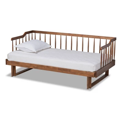 Twin To King Muriel Expandable Spindle Daybed - Baxton Studio 10 Twin To King Muriel Expandable Spindle Daybed - Baxton Studio - Image 10
