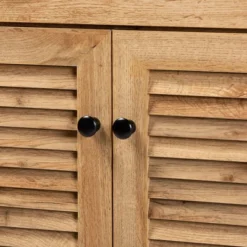 Coolidge Wood 5 Shelf Storage Cabinet Oak Brown - Baxton Studio 14 Coolidge Wood 5 Shelf Storage Cabinet Oak Brown - Baxton Studio -Baxton Studio GUEST 9b762b9f 2cab 42b5 ba38 1decf7227e78