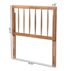 Valin Wood Headboard Walnut - Baxton Studio 12 Valin Wood Headboard Walnut - Baxton Studio -Baxton Studio GUEST 9d19fc06 592f 4671 b4ac d07ffeff753c