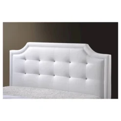 King Carlotta Modern Bed With Upholstered Headboard - Baxton Studio 8 King Carlotta Modern Bed With Upholstered Headboard - Baxton Studio -Baxton Studio GUEST 9df82515 3acf 4ef0 96cf cd6defe1745e