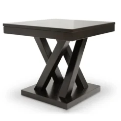 Everdon Modern End Table Dark Brown - Baxton Studio 8 Everdon Modern End Table Dark Brown - Baxton Studio -Baxton Studio GUEST 9f4c6907 f2de 4004 a866 d592538284da