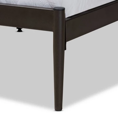 Full Nano Metal Platform Bed Black - Baxton Studio 2 Full Nano Metal Platform Bed Black - Baxton Studio - Image 2