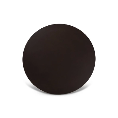 35" Alayna Wide Round Wood Dining Table - Baxton Studio 4 35" Alayna Wide Round Wood Dining Table - Baxton Studio - Image 4