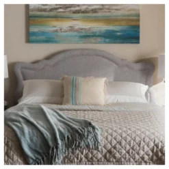 Queen Avery Modern And Contemporary Fabric Headboard Gray - Baxton Studio 7 Queen Avery Modern And Contemporary Fabric Headboard Gray - Baxton Studio -Baxton Studio GUEST a44e5fe0 e8a5 4660 912a 55953bc81ddd