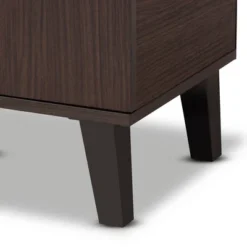 Idina Mid-Century Wood 1 Door Shoe Cabinet Brown/Gray - Baxton Studio 8 Idina Mid-Century Wood 1 Door Shoe Cabinet Brown/Gray - Baxton Studio -Baxton Studio GUEST a50623ed 6611 4730 b43e 5ac6b60a7d85