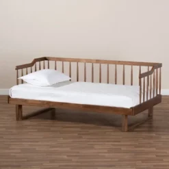 Twin To King Muriel Expandable Spindle Daybed - Baxton Studio 19 Twin To King Muriel Expandable Spindle Daybed - Baxton Studio -Baxton Studio GUEST a6015b2f 7ef2 4ee6 9645 8356b5fe6dad