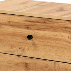 Decon Wood 3 Drawer Storage Chest Oak Brown - Baxton Studio 7 Decon Wood 3 Drawer Storage Chest Oak Brown - Baxton Studio -Baxton Studio GUEST a636851b 692c 43db b9be 1c1ae19e2d6a