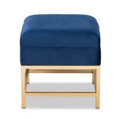 Aliana Fabric And Metal Ottoman Navy Blue/Gold - Baxton Studio 10 Aliana Fabric And Metal Ottoman Navy Blue/Gold - Baxton Studio -Baxton Studio GUEST a6d4ac50 737b 4309 aa1e 13816a3ce39b