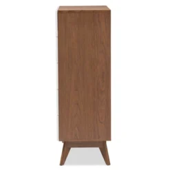 Calypso Mid-Century Modern Wood 5 Drawer Storage Chest Brown - Baxton Studio 9 Calypso Mid-Century Modern Wood 5 Drawer Storage Chest Brown - Baxton Studio -Baxton Studio GUEST a72b35b2 cf5b 4207 97a9 134de32334b7