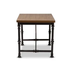 Baxton Studio Verdin Wood Finished Criss Cross Desk Bronze - BaxtonStudio 12 Baxton Studio Verdin Wood Finished Criss Cross Desk Bronze - BaxtonStudio -Baxton Studio GUEST a74e9333 0de2 4e04 b52f 16617706834f