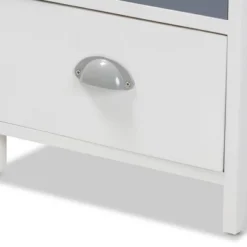 Calra Wood 4 Drawer Storage Unit Oak Brown - Baxton Studio -Baxton Studio GUEST a7fce749 83e4 4ccc 8b4a 5f31a4183ed7