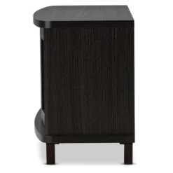 Walda Wood Cabinet With 2 Sliding Doors And 1 Drawer TV Stand For TVs Up To 60" Dark Brown/Gray - Baxton Studio 6 Walda Wood Cabinet With 2 Sliding Doors And 1 Drawer TV Stand For TVs Up To 60" Dark Brown/Gray - Baxton Studio -Baxton Studio GUEST a9f3082a 02d0 4002 85ec 5f32d6967b94